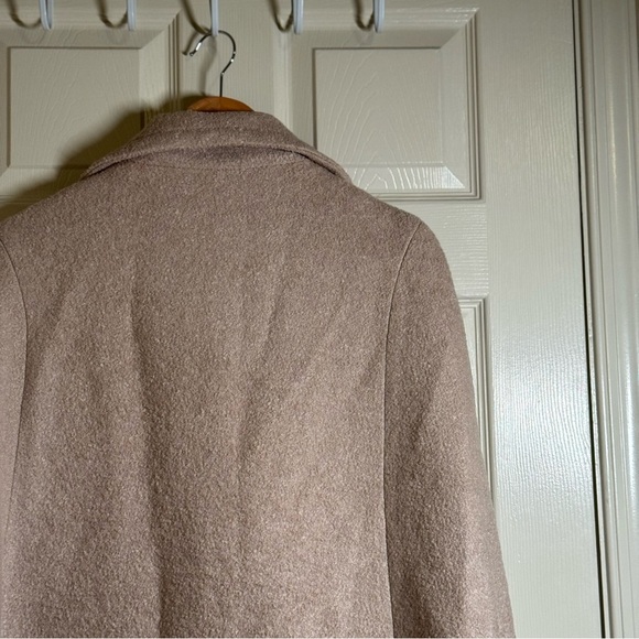 Winter Casual Poncho Double Breasted Stand Collar Wool Blend Cape Cloak Coat M - Picture 11 of 13